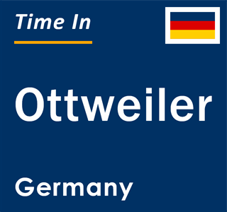 Current local time in Ottweiler, Germany