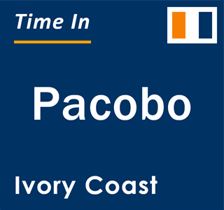Current local time in Pacobo, Ivory Coast