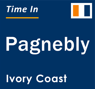 Current local time in Pagnebly, Ivory Coast