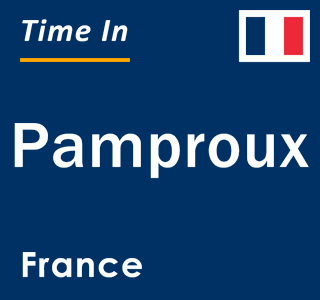 Current local time in Pamproux, France