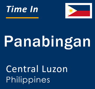 Current local time in Panabingan, Central Luzon, Philippines