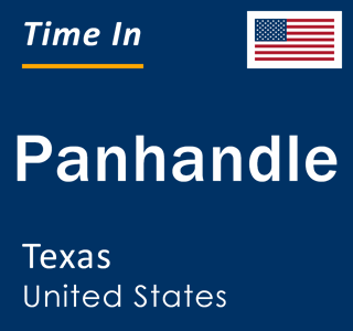 Current local time in Panhandle, Texas, United States