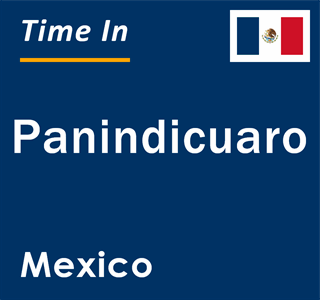 Current local time in Panindicuaro, Mexico