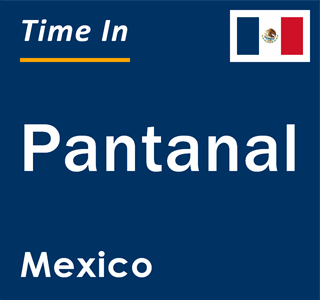 Current local time in Pantanal, Mexico