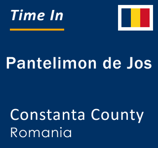 Current local time in Pantelimon de Jos, Constanta County, Romania