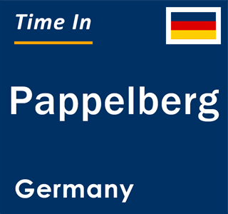 Current local time in Pappelberg, Germany