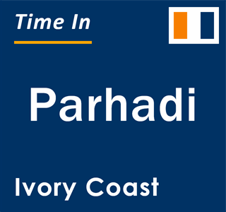 Current local time in Parhadi, Ivory Coast