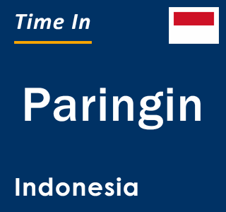Current local time in Paringin, Indonesia