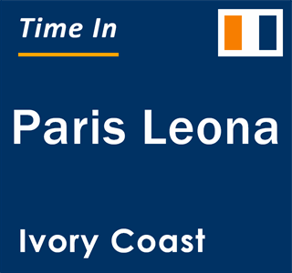 Current Local Time in Paris Leona, Ivory Coast