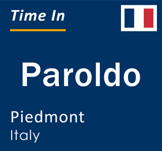 Current local time in Paroldo, Piedmont, Italy