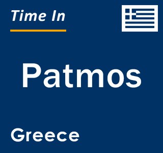 Current local time in Patmos, Greece