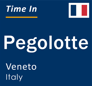 Current local time in Pegolotte, Veneto, Italy