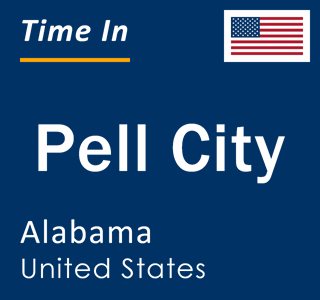 Current local time in Pell City, Alabama, United States