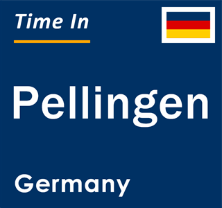 Current local time in Pellingen, Germany