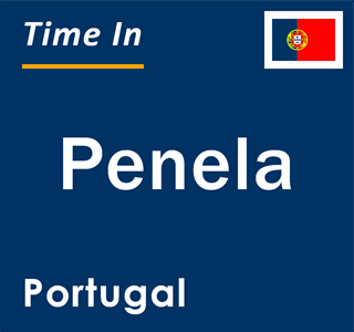 Current local time in Penela, Portugal