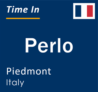Current local time in Perlo, Piedmont, Italy