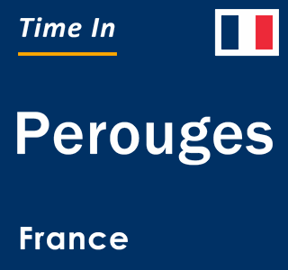 Current local time in Perouges, France