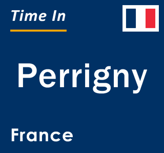 Current local time in Perrigny, France