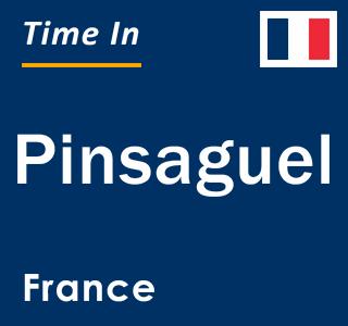 Current local time in Pinsaguel, France