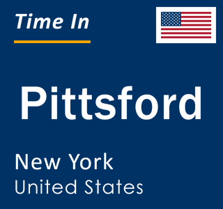 Current local time in Pittsford, New York, United States
