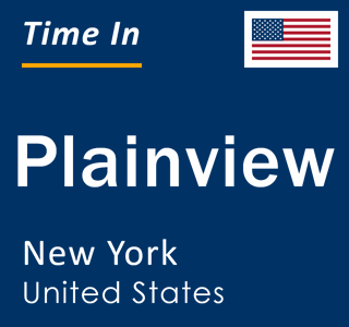 Current local time in Plainview, New York, United States