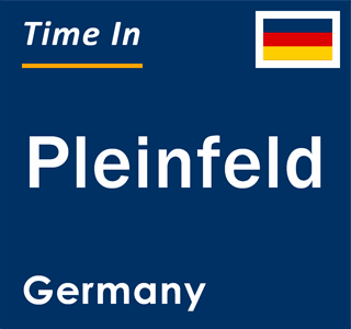 Current local time in Pleinfeld, Germany