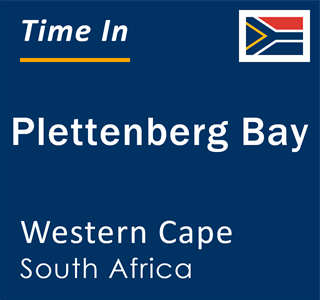Current local time in Plettenberg Bay, Western Cape, South Africa