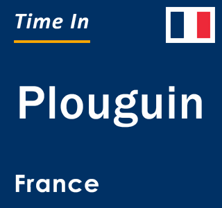 Current local time in Plouguin, France
