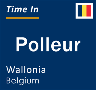 Current local time in Polleur, Wallonia, Belgium