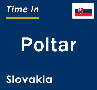 Current local time in Poltar, Slovakia