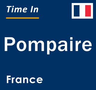Current local time in Pompaire, France