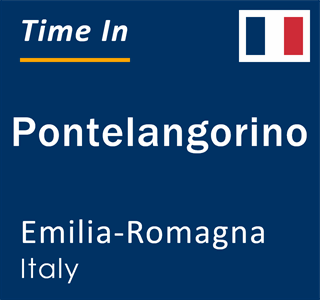 Current local time in Pontelangorino, Emilia-Romagna, Italy