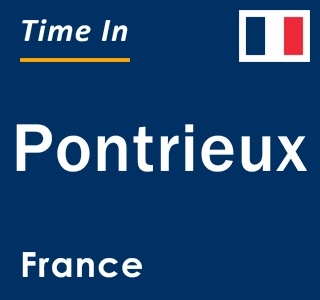 Current local time in Pontrieux, France