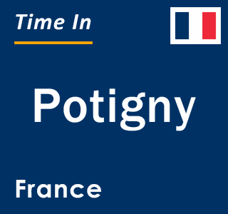 Current local time in Potigny, France