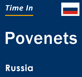 Current local time in Povenets, Russia