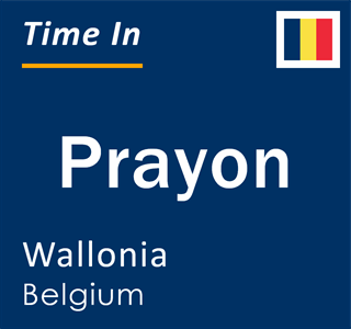 Current local time in Prayon, Wallonia, Belgium