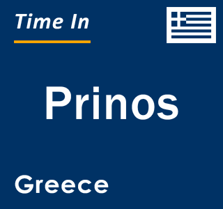 Current local time in Prinos, Greece