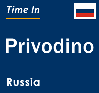 Current local time in Privodino, Russia
