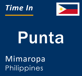 Current local time in Punta, Mimaropa, Philippines
