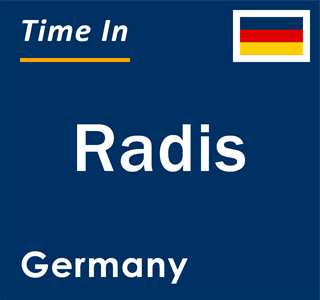 Current local time in Radis, Germany