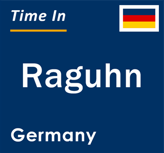 Current local time in Raguhn, Germany