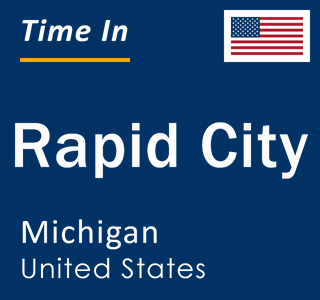 Current local time in Rapid City, Michigan, United States