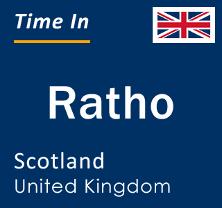 Current local time in Ratho, Scotland, United Kingdom