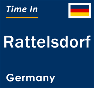 Current local time in Rattelsdorf, Germany