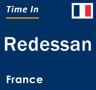 Current local time in Redessan, France
