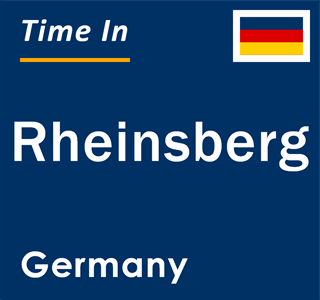 Current local time in Rheinsberg, Germany