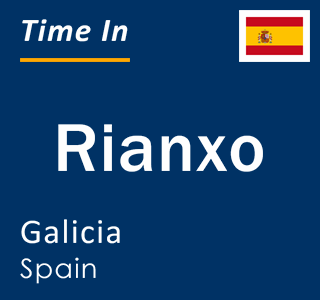 Current local time in Rianxo, Galicia, Spain