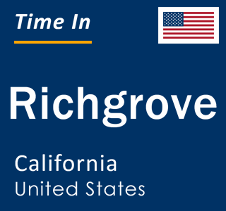 Current local time in Richgrove, California, United States