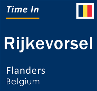 Current local time in Rijkevorsel, Flanders, Belgium
