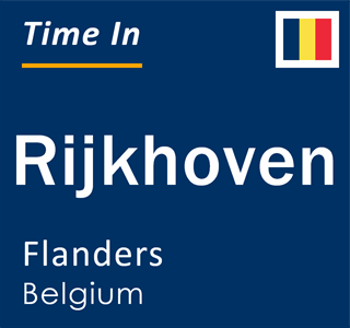 Current local time in Rijkhoven, Flanders, Belgium